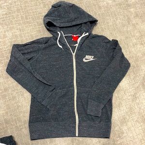 Nike Black light weight zip hoodie